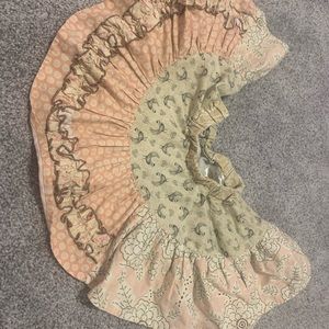 Little girls Matilda Jane chicken skirt.